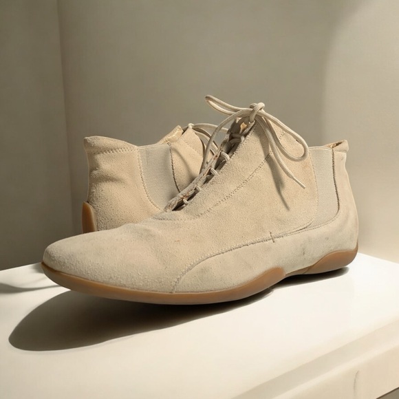 MAX MARA Suede Driving Booties - Picture 3 of 12
